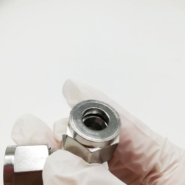 Быстрые штуцеров пневматической трубки нержавеющей стали 1/8 дюймов пневматические соединяют штуцеры