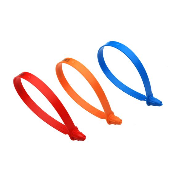 Waterproof 250mm Length Plastic Security Seals With 194 N Tensile Strength