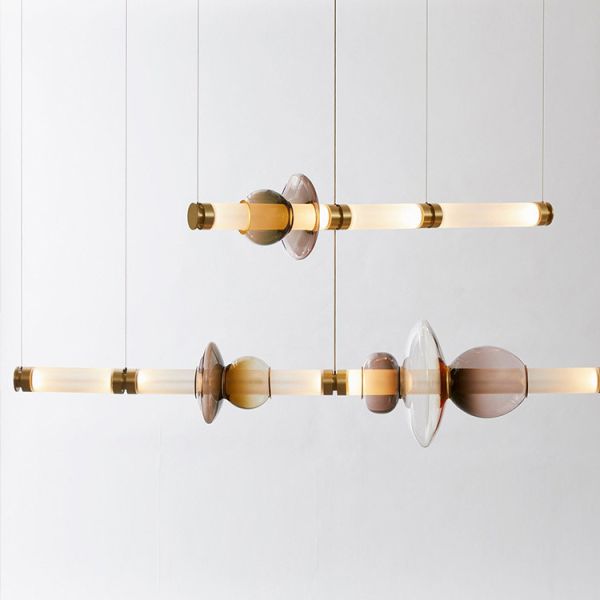 Modern Hotel Villa Lobby LED Pendant Lamp bedroom Chandelier Crystal Luxury Chandelier Hanging