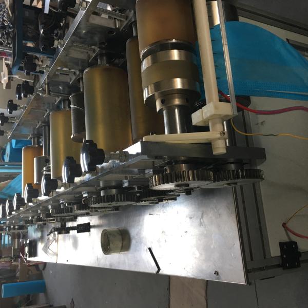 160pcs/Min Doctor Cap Making Machine , 17inch Surgeon Cap Making Machine
