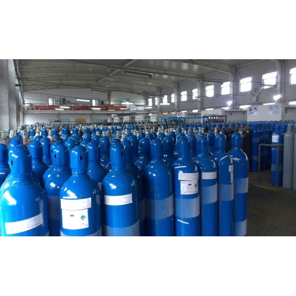Lightweight 34CrMo4 Seamless Steel Compressed Gas Cylinder 20mpa
