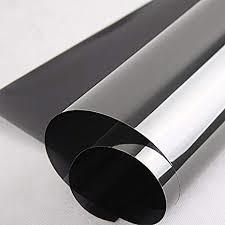 Frosted Home Office Plastic Film For Windows , Self Static Vinyl Security Window Film Sticker