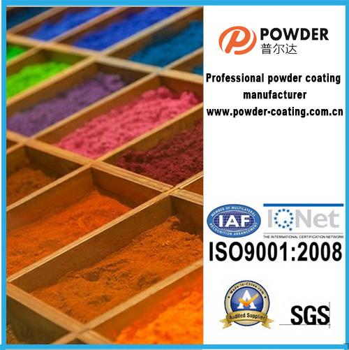 Interior Epoxy Polyester Powder Coating , Hybrid Powder Coating RAL Color