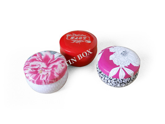 75oz Custom Empty Candle Tin Cans With Embossing On The Lid