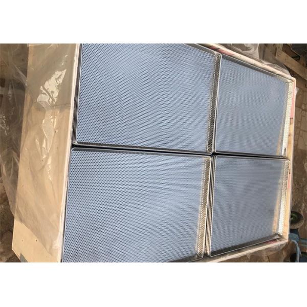 Bakery Perforated Stainless Steel Drying Tray For Fruit And Vegetable Dehydration