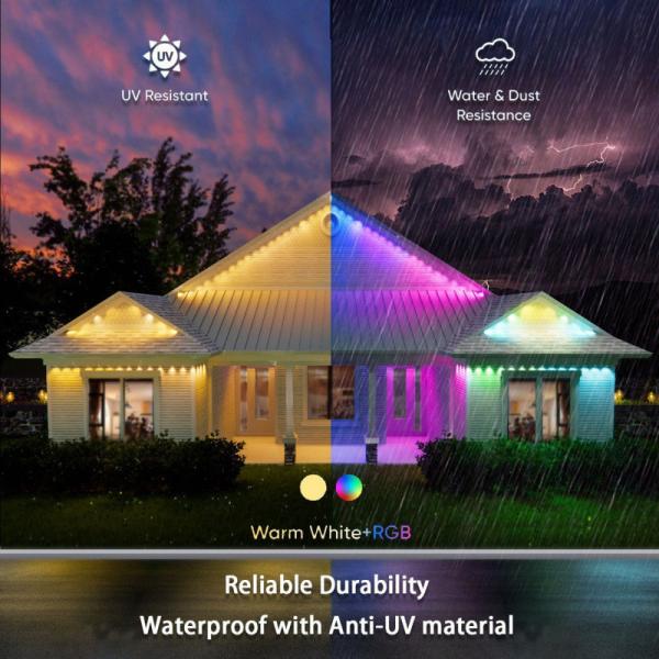 IP65 Lumière solaire décorative 10M 20M 30M 50M Lumières extérieures sous évier