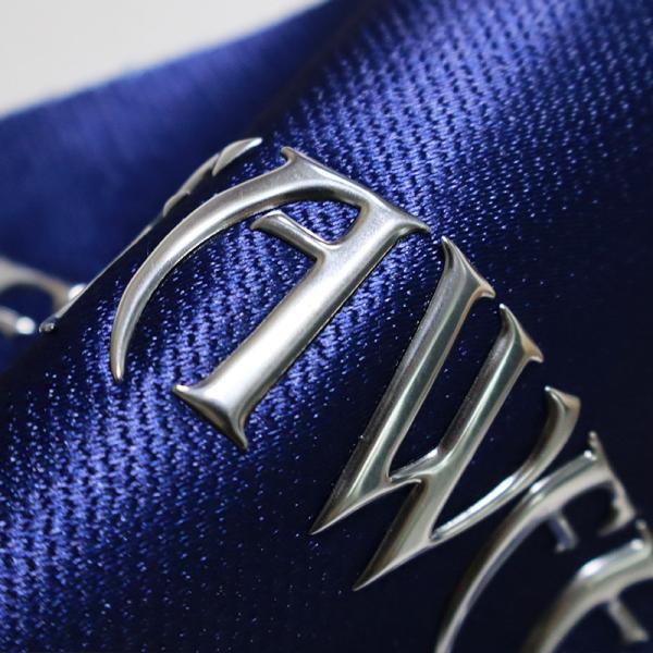 Custom 3D TPU Heat Transfer Patches Silver TPU High Frequency Label For T-Shirts Sportswear