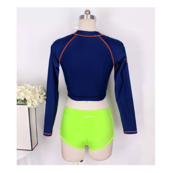 Korean Swimwear Women Bikini Guard Clothes Surf Wear Split Swimming Suit