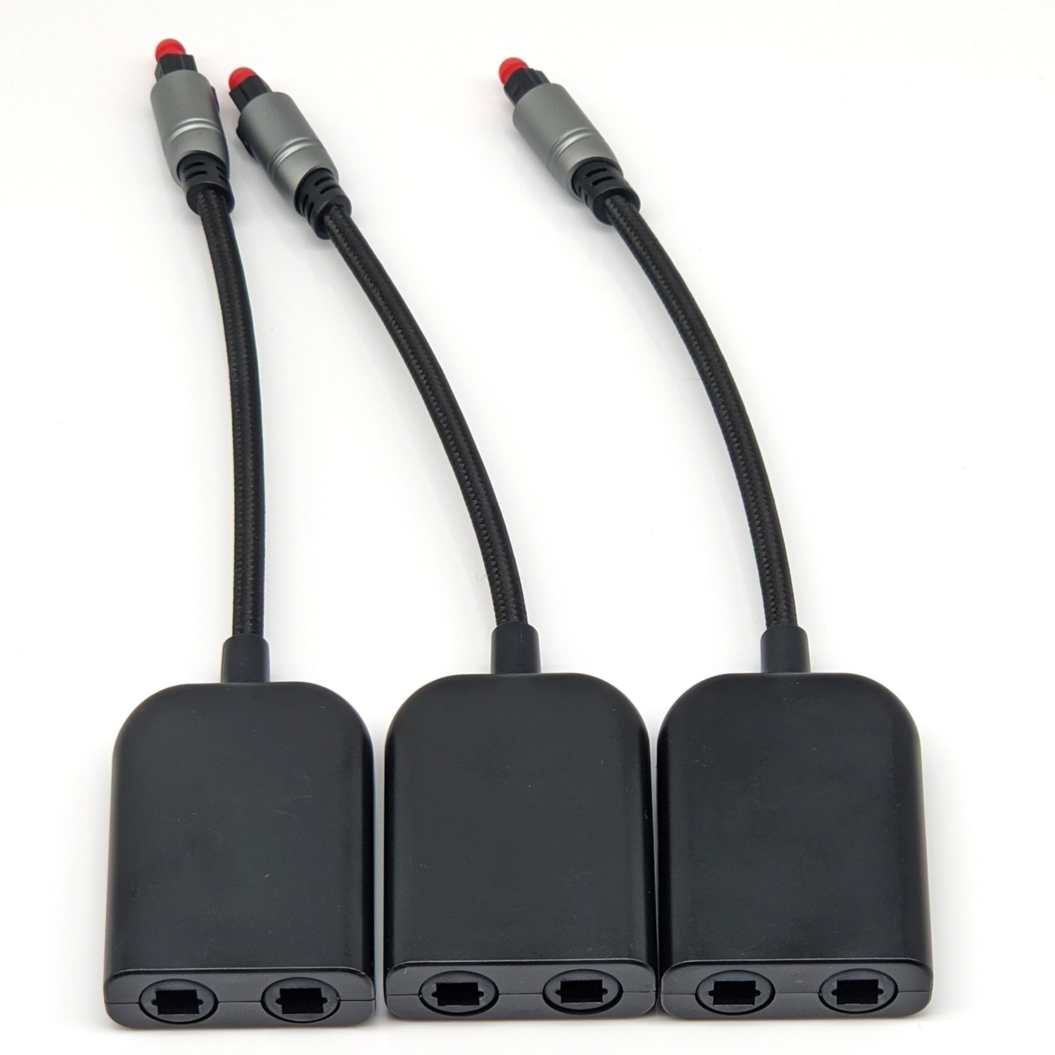 Toslink Optical Audio Cable For Home Player CD Soundbar 4.0mm OD 1-30m Length Yellow-Black Plated Gold Connector
