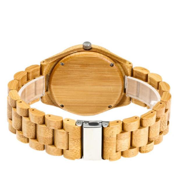 2019 Eco-friendly Wood Quartz Wooden Watches Men With bamboo watch box