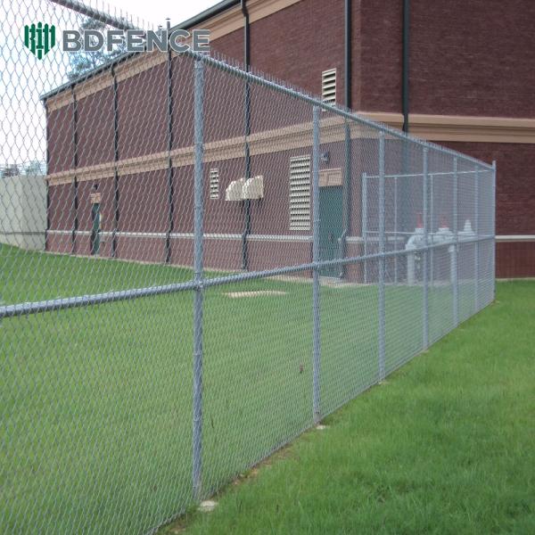 Community Garden Chain Link Fence Plots