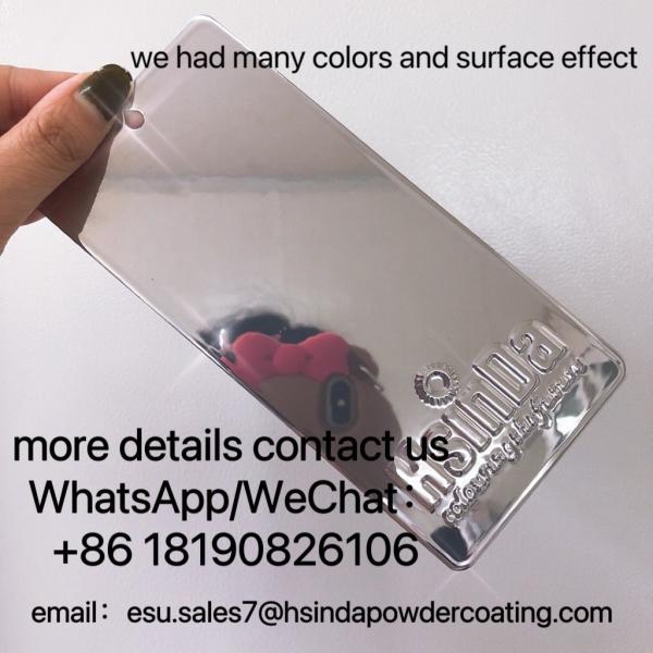 Chrome Gold Plating Metal Powder Coating Electrostatic Spraying Pintura