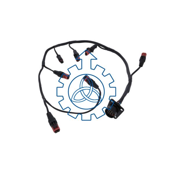 504149934 504149935 Truck Spare Parts Cable Harness