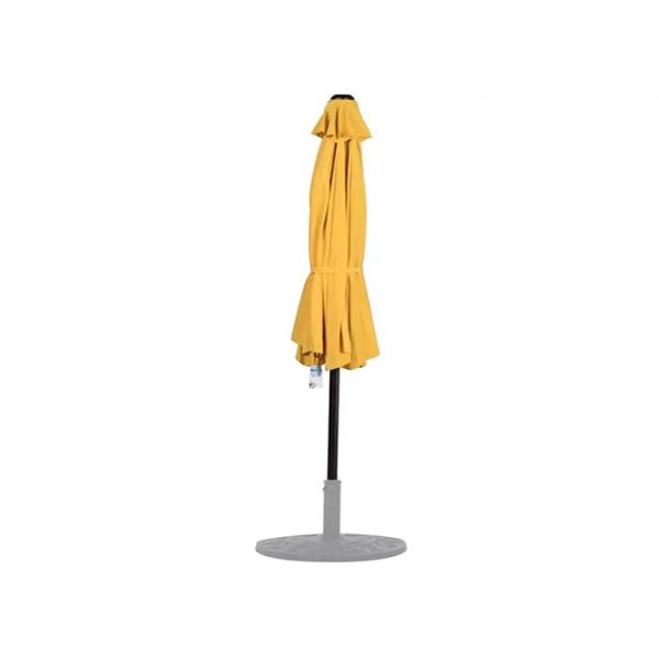 Modern Commercial Grass Patio Umbrella For Shade Scallop Edgen 150cm