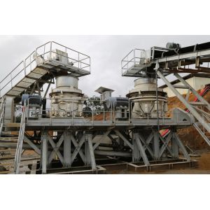 Basalto de alimentação da eficiência elevada de 100mm que mina esmagando a máquina