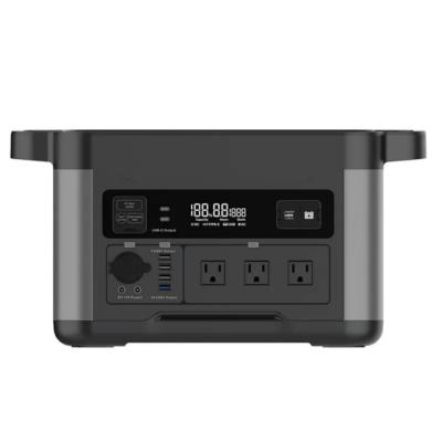 Easy Portability Portable Outdoor Power Station for Activities and Emergencies with Solar Panel Compatibility