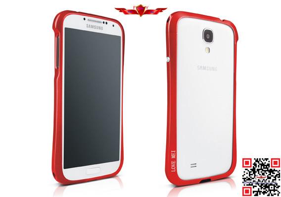 New Hot Selling 100% Qualify And Brand New Aluminum Bumper For Samsung Galaxy S4 Colorful