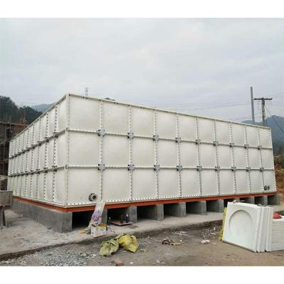 Oxidação reforçada fibra de vidro do tanque de água dos plásticos GRP anti para o armazenamento da água