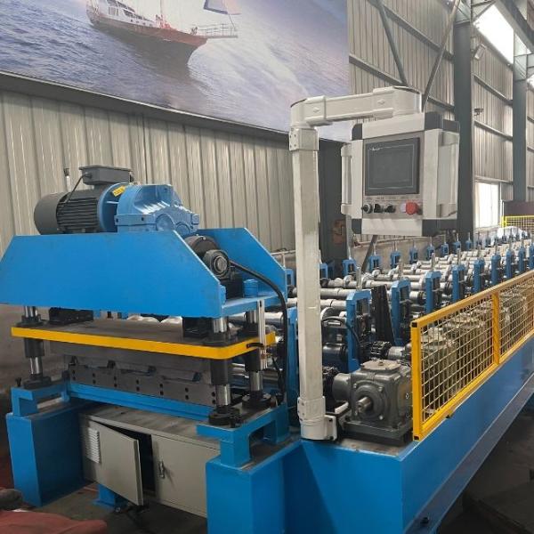 0.3-0.8mm Metal Sheet Roll Forming Machine with ±2mm Cutting Tolerance and 30-45 Meters Per Minute Production Speed