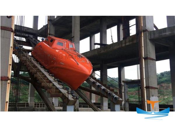 Solas Approval F. R. P Totally Enclosed Free Fall Lifeboat