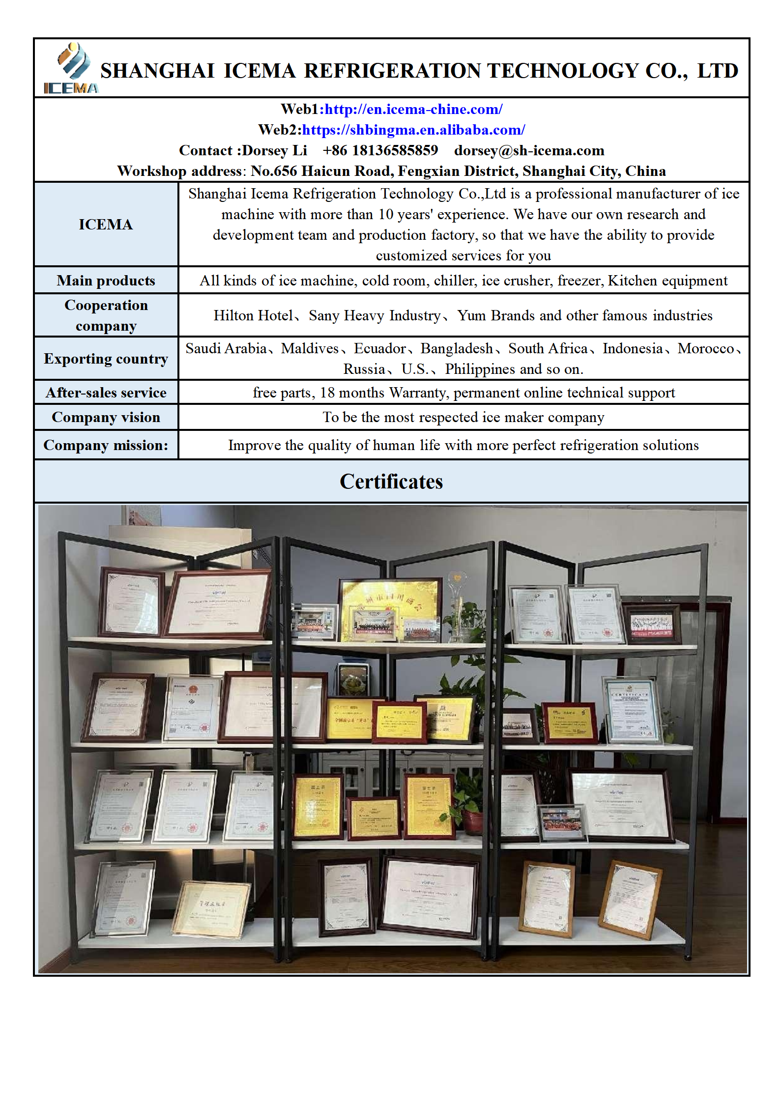 1 máquina comercial del fabricante del tubo del hielo de Ton/24H automática