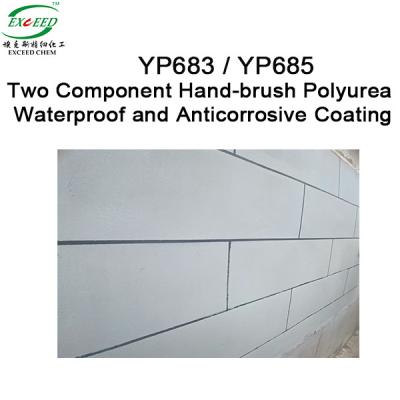 YP683 YP685 Two Component Hand brush Polyurea Waterproof And Anticorrosive Coating