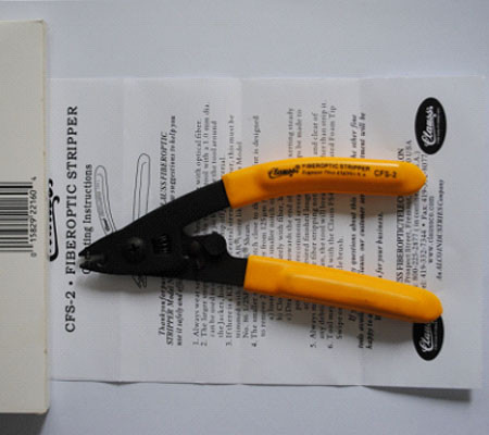 High Precision FTTX Clauss CFS-2 fiber optic stripping plier