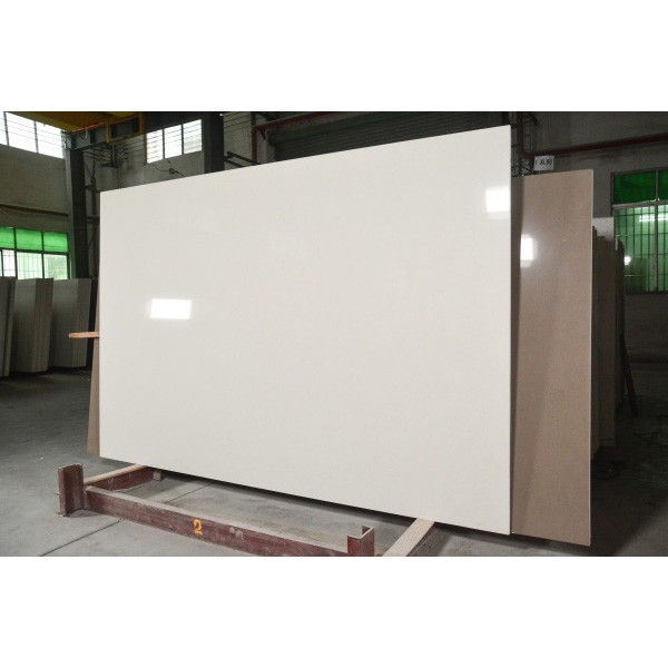 NSF Slightly White 25MM Carrara  Quartz Stone  For Vanity Top