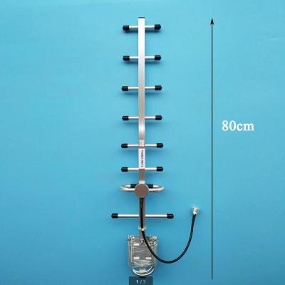 12dbi 868mhz 8 Elements Directional Outdoor Yagi Antenna With Low Loss Lmr195 Cable To Sma Male