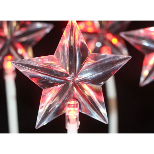 LED Pentacle Lights Outdoor Low Pressure Waterproof Star Lawn Decoration Landscape Lamp