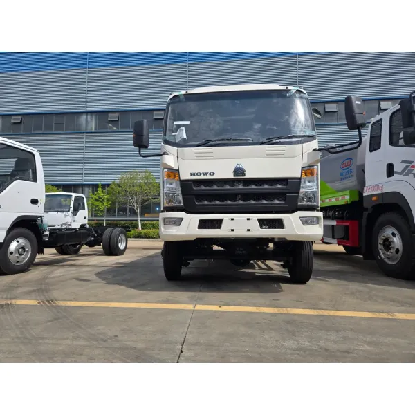 Reliable Haowo 4WD Dump Truck with 5t Loading Power