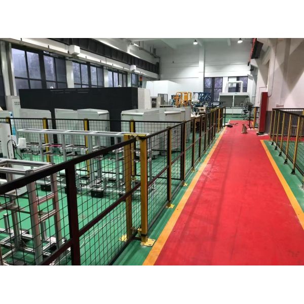 Standard Safety Robot Cell Fencing For Robot Automation Solutions