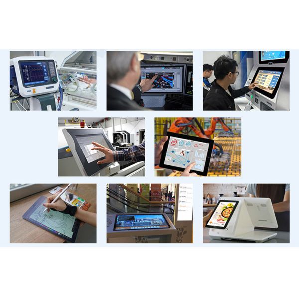 12.1 Inch Industrial TFT Display 1024x768 Custom TFT Display 650 Cd/M2 With LVDS Interface