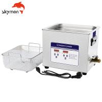 Líquido de limpeza ultrassônico SUS304 do PWB Digital dos Skymen 240W 10L com temporizador e calefator