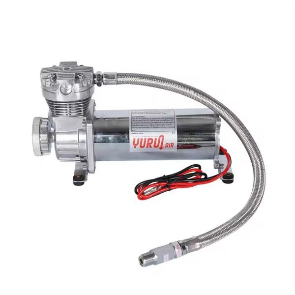 Heavy Duty Car Air Compressor DC12v Fast Chrome Steel For Offroad Car