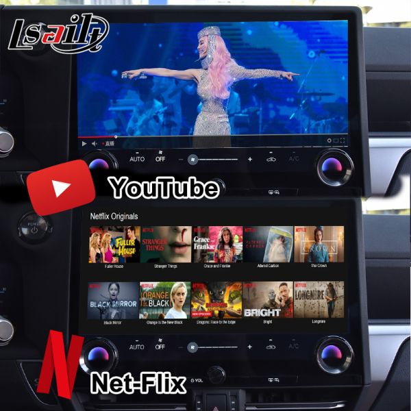 Pin to Pin Android Infotainment Interface для Lexus GX550 2024 RX NX LX ES Включает в себя YouTube, NetFlix, Google Play, Waze