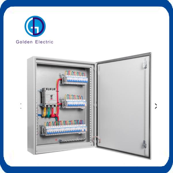 Protection Structure Electrical Distribution Box Dustproof With Steel Plate