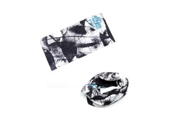 Roral Blue Tactical Multifunctional Headwear , High Elastic Multi Scarf Headwear
