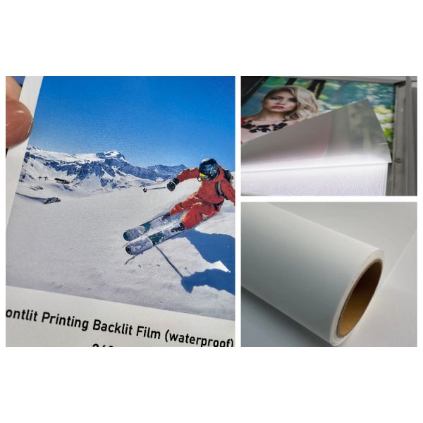 Professional Aqueous Inkjet Printing 220mic PET Baclit Film