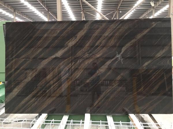 Elegant brown granite marble slab natural stone slab