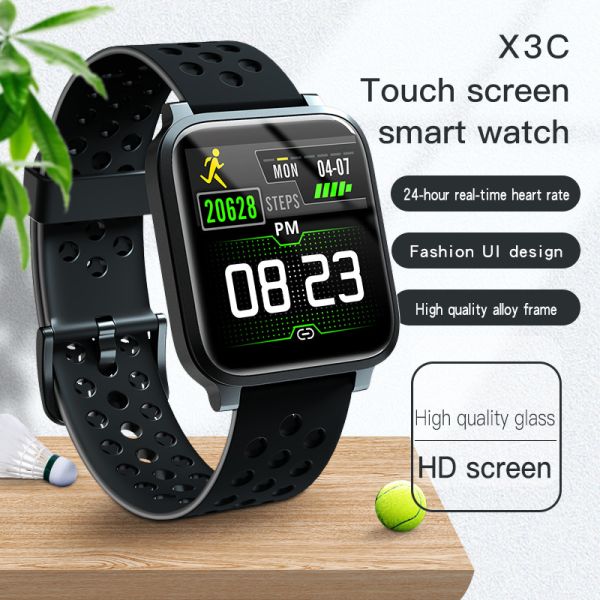 Sport TFT X3 Smart Watch 240*240 Full Touch Screen Smartwatch