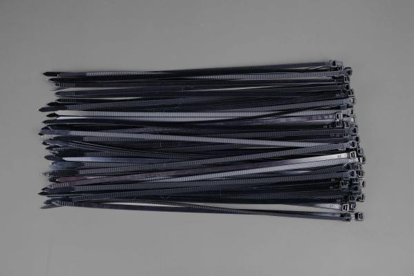 10 Series  Nylon Zip Ties  Self Locking Plastic Ties 250mm / 9.8Inch