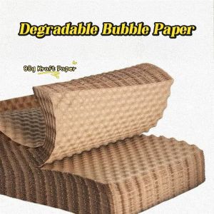 30x30cm Bubble Paper Sheet Biodegradable Bubble Filling Sheet For Light