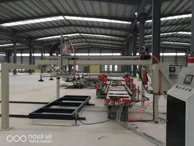 Máquina automática completa da laminação da placa da parede de sanduíche do Mgo com construção de aço