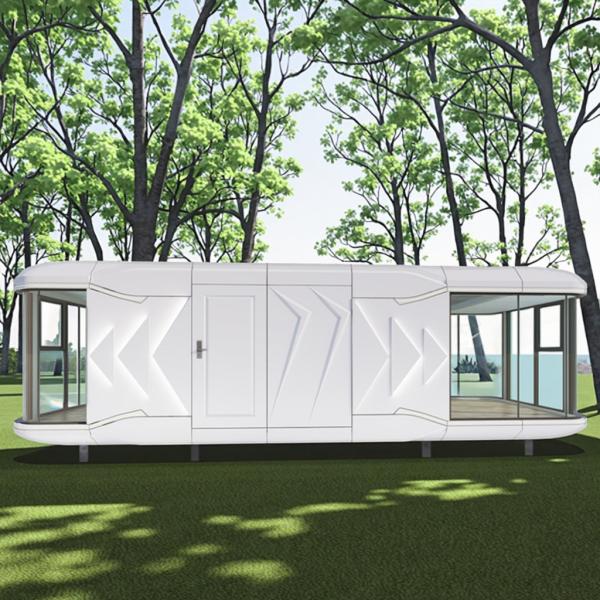 Capsule Homestay Outdoor Accommodation with LED Lighting