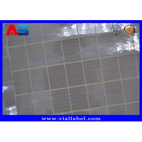 Custom Overlay Printing Transparent Hologram Sticker hot stamp hologram Прозрачный голограммный стикер