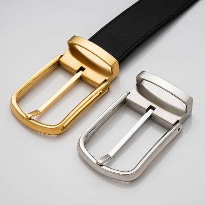 Adjustable 38mm Gold Silver 1 1/2 Belt Buckle for Men Custom Name Stainless Steel Metal