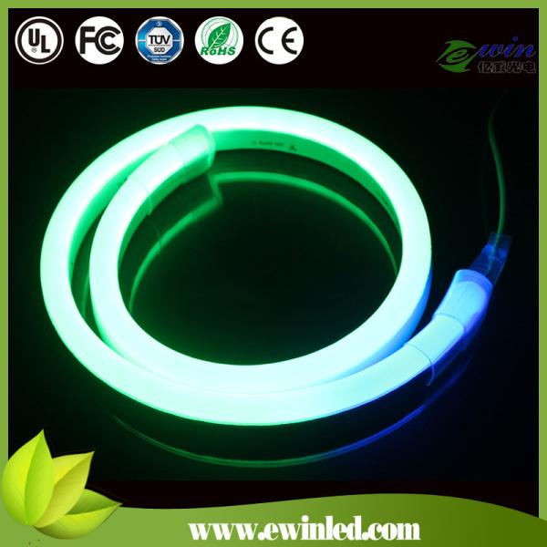 brightness Low Voltage waterproof Flexible RGB Led neon lighting 12V 4.8w, 3.6w / m