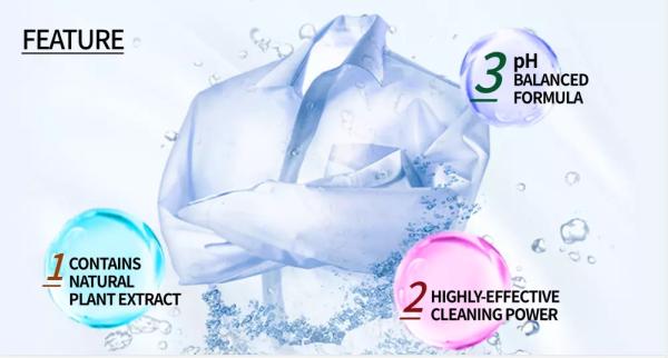 Household Liquid Laundry Detergent , Cleaning Organic Washing Liquid Detergent