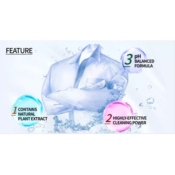 Concentrated Eco Friendly Washing Detergent Liquid Bulk Pack